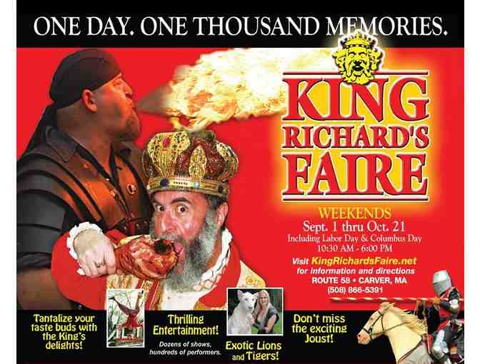 King Richards Faire New England Renaissance Festival