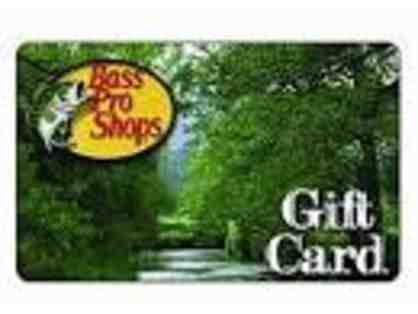 $25 Gift Card for Bass Pro Shops