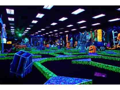 4 passes for admission to Monster Mini Golf