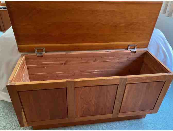 Blanket Chest Handcrafted in Wood of Your Choice