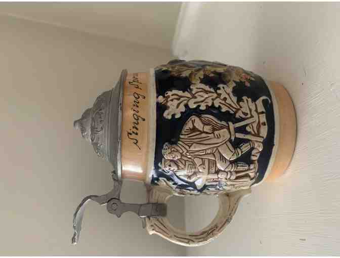 Western Germany Lidded Beer Stein