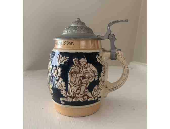 Western Germany Lidded Beer Stein