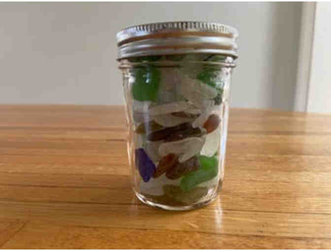 1lb. Jar of Sea Glass from Martha's Vineyard Beaches - Photo 1