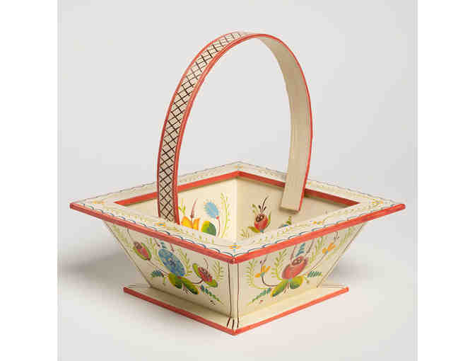 Bride's Basket with Os Rosemaling by Barbara Wolter
