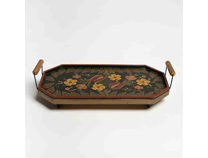 Tray with Rogaland Rosemaling by Marley Wright Smith