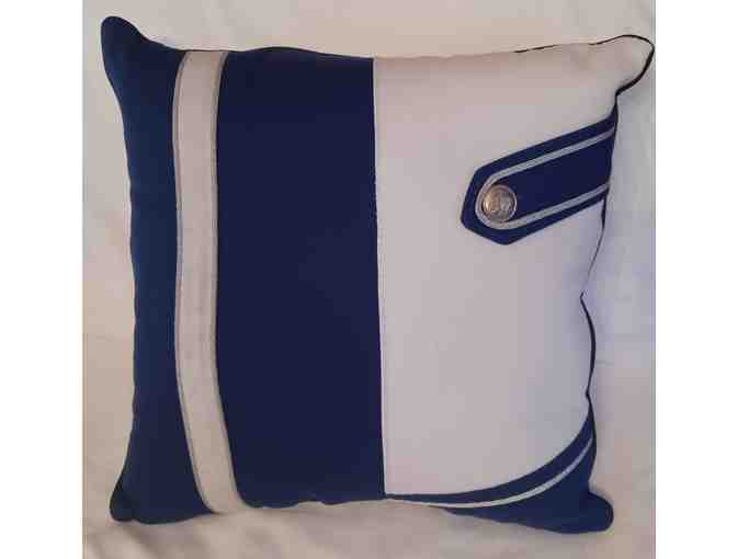 #1 of 2 Pillows16" made from a Venice High Mighty Gondolier Band Uniform - Photo 1