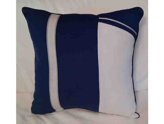 #2 of 2 Pillows made from a Venice High Mighty Gondolier Band Uniform - Photo 2