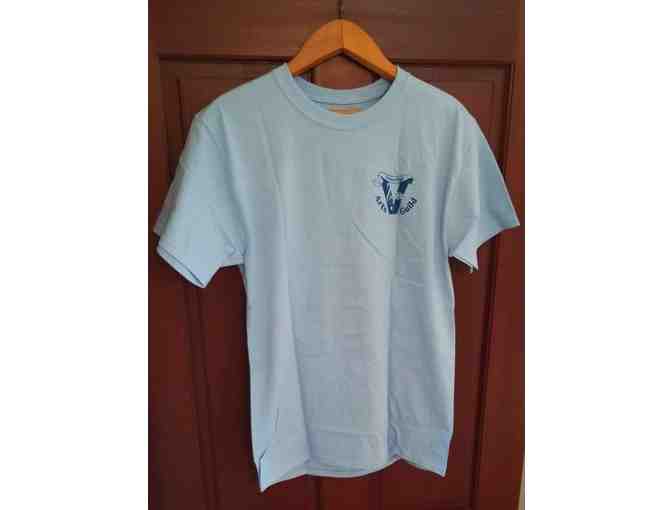 Venice High Arts Guild (VHAG) "Art it's a Venice thing" Light Blue T-shirt Medium - Photo 1