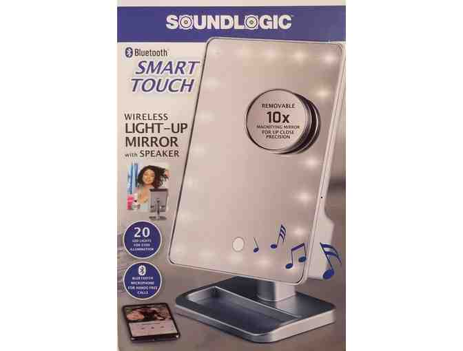 Soundlogic Wireless Light-up Mirror with Speaker - Photo 1