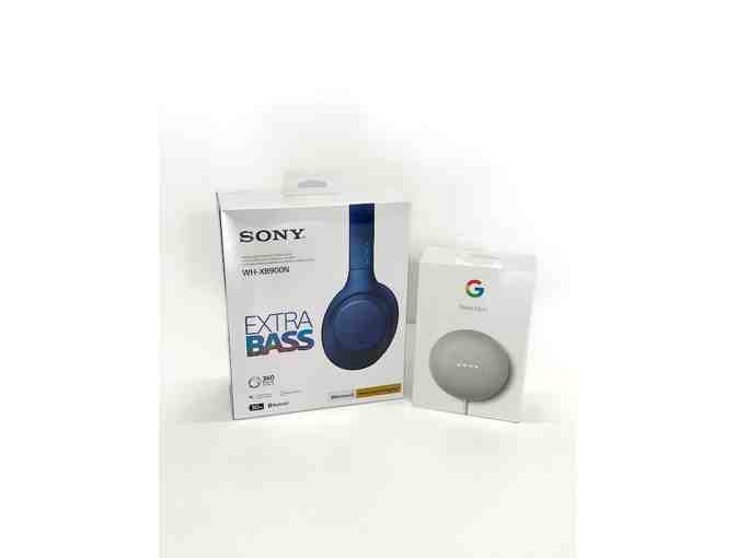 Music Lovers: SONY Wireless Noise Cancelling headset AND a Google Nest Mini - Photo 1