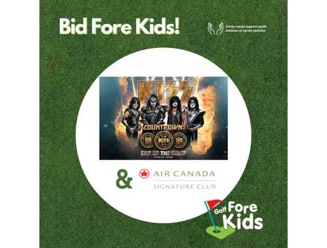 KISS Tickets and Dinner at Air Canada Signature Club - Photo 1