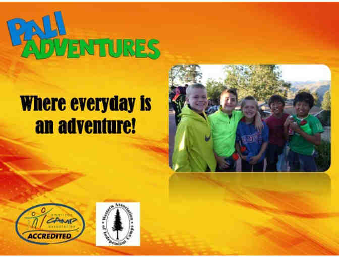 $1,000 - $2,000 Certificate off PALI ADVENTURES Summer Camp Tuition - Photo 1