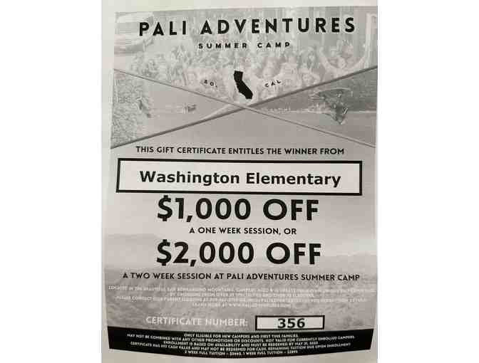 $1,000 - $2,000 Certificate off PALI ADVENTURES Summer Camp Tuition - Photo 2