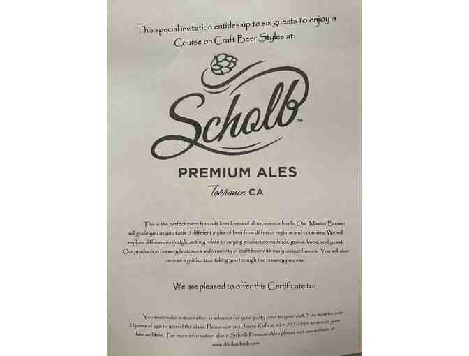 Craft Beer and Premium Ales for Six (6) Guests at Scholb's Brewing - Photo 2
