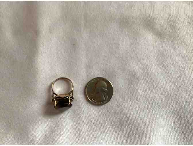 BEAUTIFUL ESTATE SALE Smoky Topaz Ring - NO RESERVE