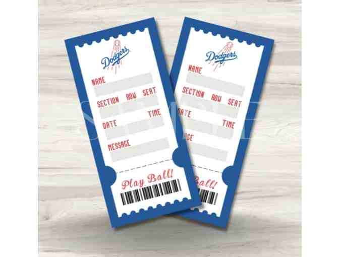 2 Loge Dodgers Tickets Plus parking in lot k - Photo 1