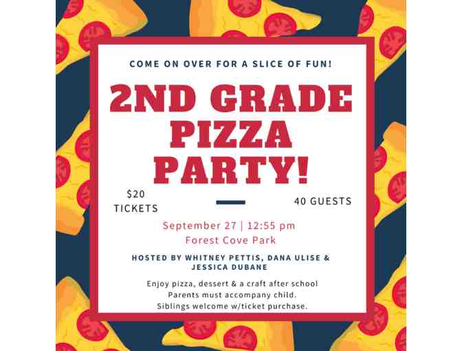 2nd Grade Pizza Park Party - Photo 1