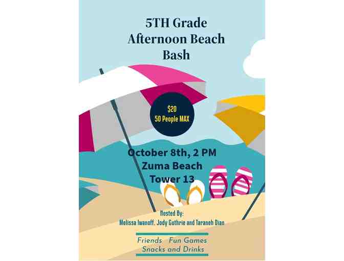5th Grade Afternoon Beach Bash - Photo 1