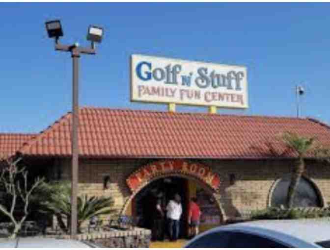 Golf N' Stuff 2 rounds of mini golf