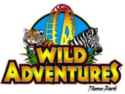 4 Complimentary Admission Tickets to Wild Adventure Theme Park