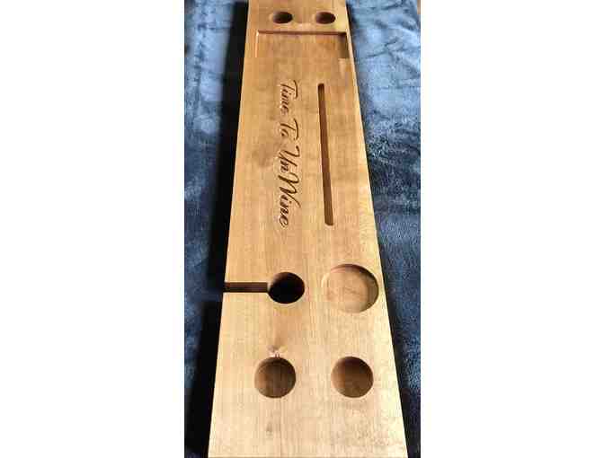 'Time to UnWine' Wooden Wine Tray