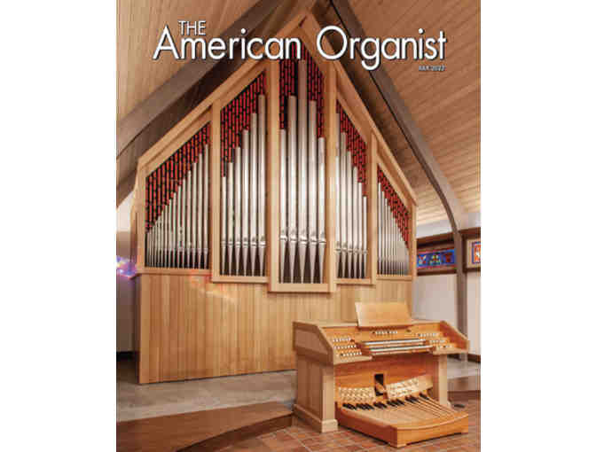 The American Organist: One-Year Foreign Subscription