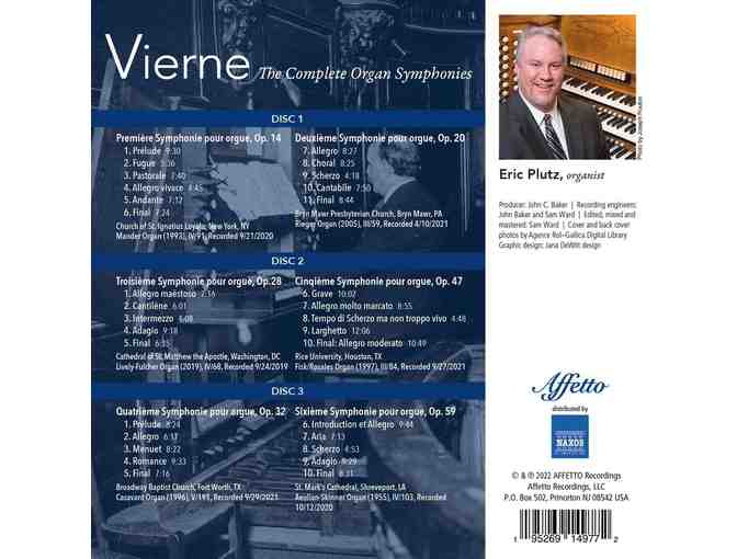 Louis Vierne: Complete Organ Works (3 CD Set)