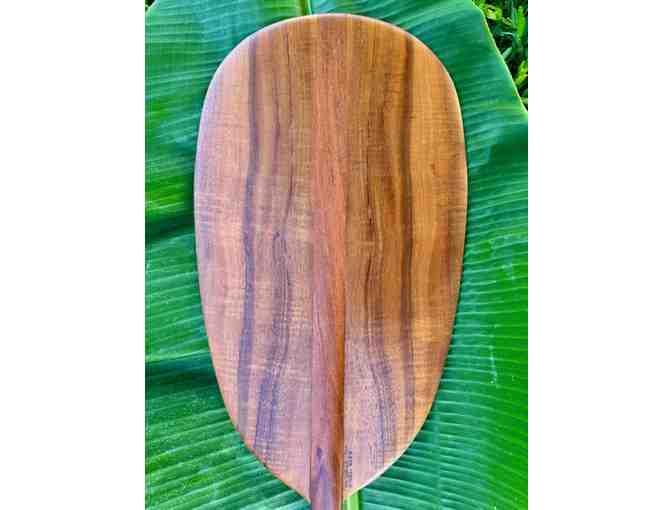 'Spirit of the Voyagers' Koa Wood Paddle by Ray Nitta