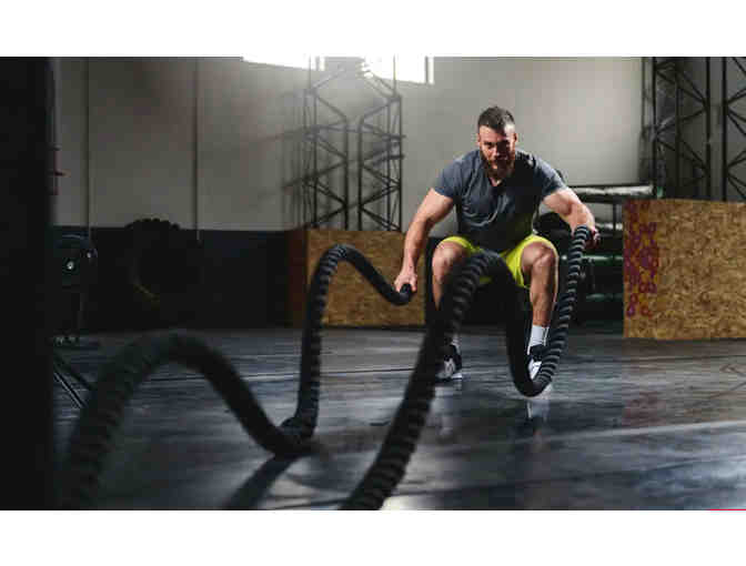 One Hour Battle Ropes and Body Weight Class in Your Home