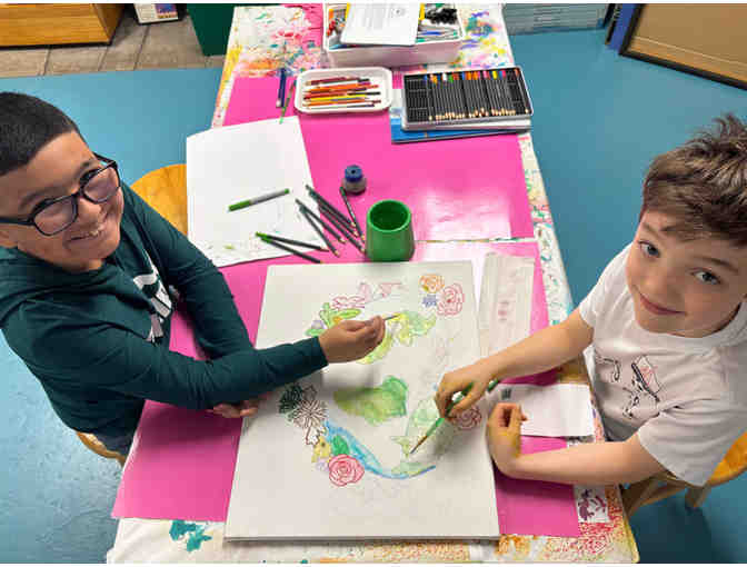 Classroom Project: Phoenix Holt's Mixed Media Ode to Mother Nature - Photo 6