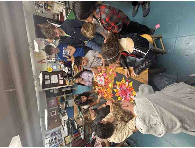 Classroom Project: Middle School Radial Symmetry Paper Relief Art - Photo 4