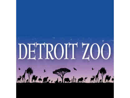 4 admission tickets to the Detroit Zoo