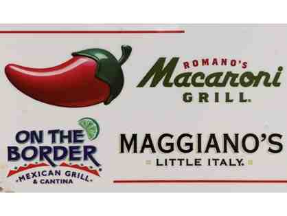 Chili's, Macaroni Grill, Maggiano's or On the Border $25 Gift Card