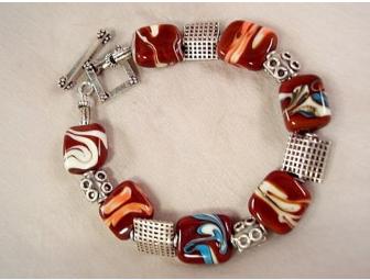 Square Dance Bracelet Artisan Jewelry