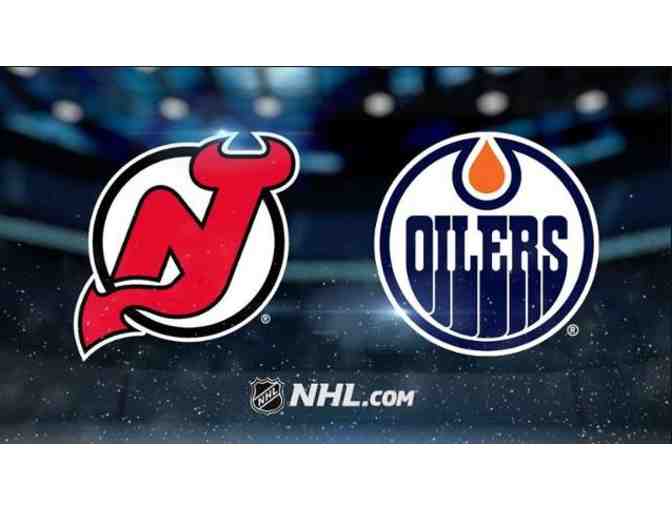 2 Center Ice Tickets to Devils vs. Oilers