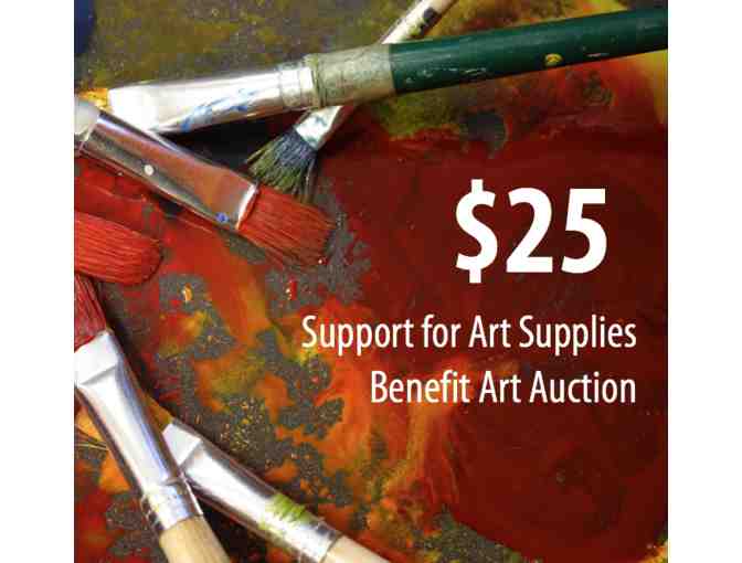 $25 Donation - Support for Art Supplies