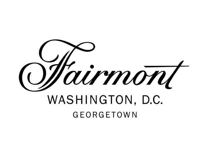 Gift certificate for 2 at the Fairmont Hotel in Georgetown