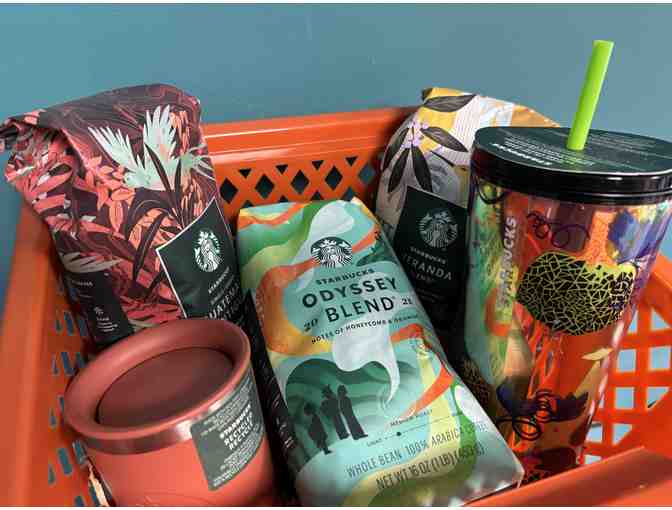 Starbucks coffee basket