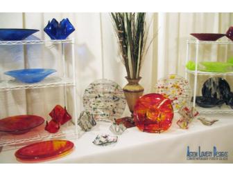 Buy a $5 Raffle Ticket for: Contemporary Fused Glass Piece from Aston Lowery Designs