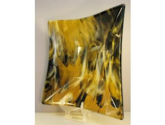 Buy a $5 Raffle Ticket for: Contemporary Fused Glass Piece from Aston Lowery Designs