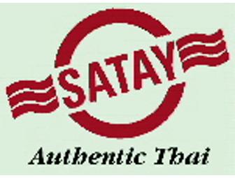$50 Gift Certificate to Satay Restaurant: Fine South Asian Cuisine