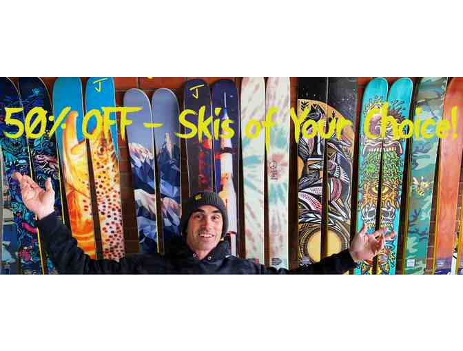 50% Off on Skis of Your Choice! - JSkis