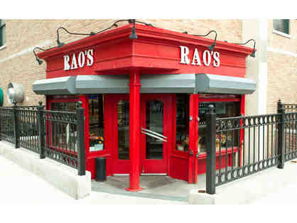 A Reservation for 4 people at Rao's Italian Restaurant NYC