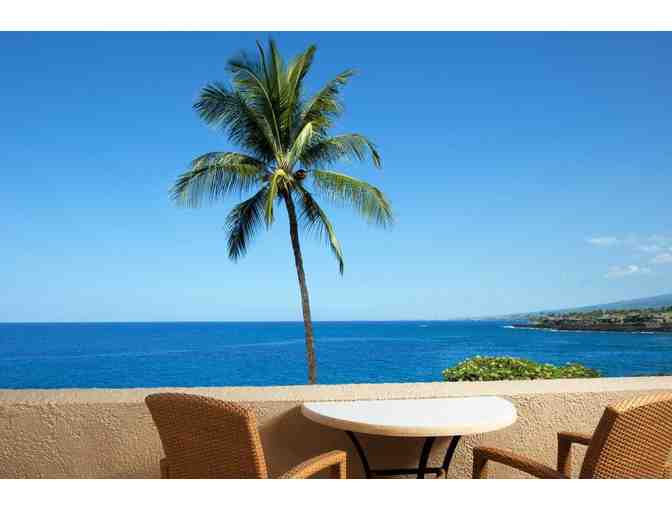 2 Night Stay in Club Ocean Front Accommodations at the Outrigger Kona Resort and Spa