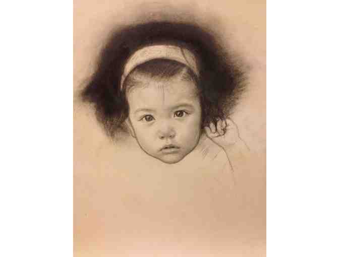 Portrait Drawing of Your Child by Mariko Numaguchi