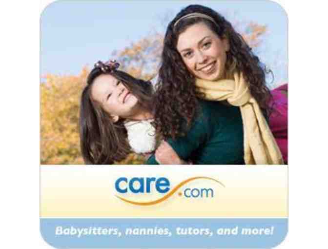 Find Great Child Care Services near you Today! 1-year Membership to Care.com!