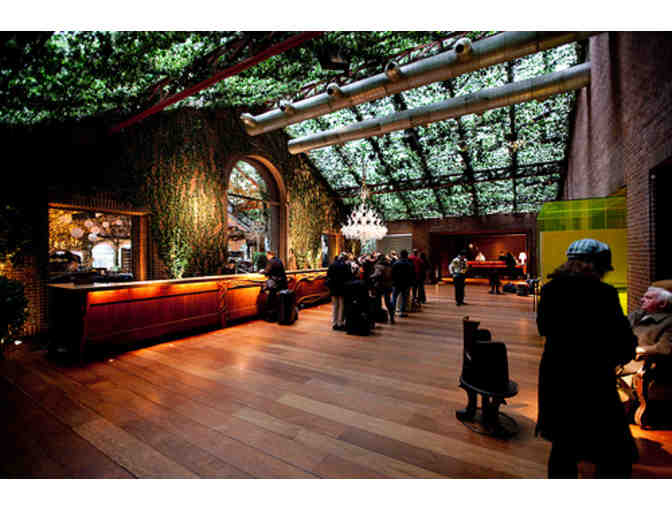 2 Night Stay+$75 food/drink credit @ swanky+sexy HUDSON HOTEL in NYC
