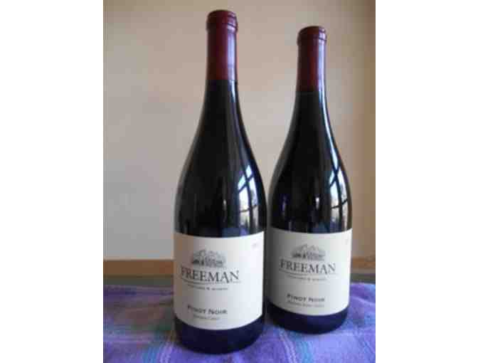 Special Wine Cave Tasting at Freeman and 2017 Pinot Noir