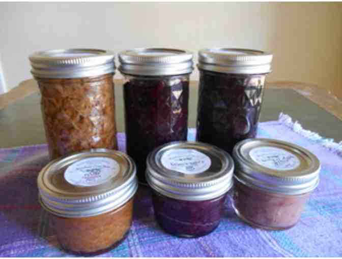 A Sampling of Delicious Preserves from Rainbow's End Farm