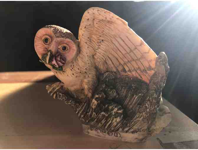 Harmony Kingdom 'Tender is the Night' Owl Figurines by Martin Perry